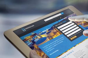 TankChat.com on a tablet